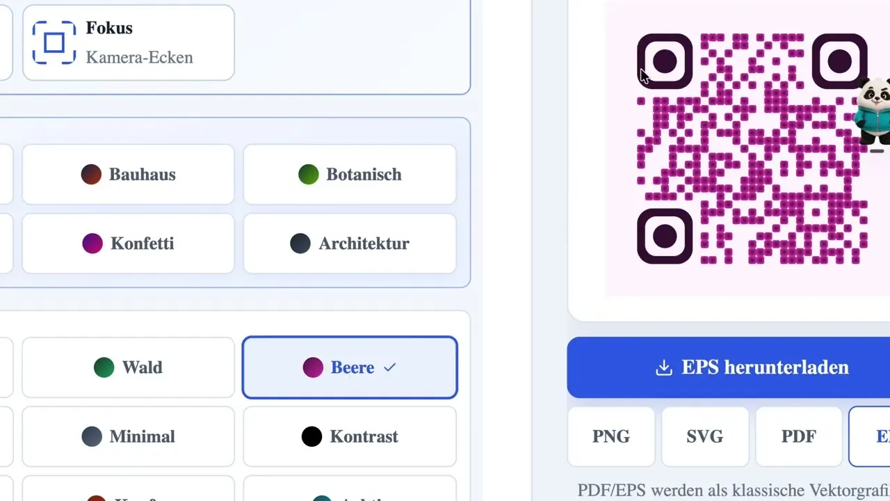 Vorschau des deutschen Video-Tutorials zum Erstellen eines URL-QR-Codes